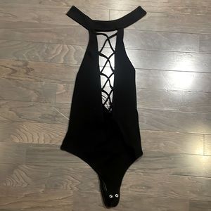 Express black bodysuit. Size small.